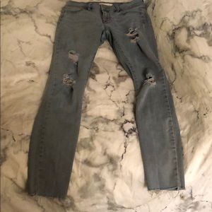 Grey jeans